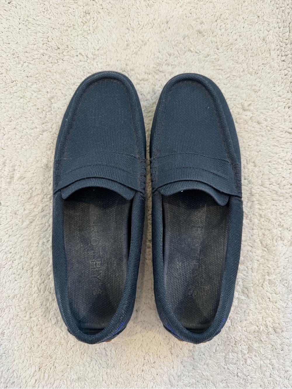 Rothy’s Men's Navy Slip-On Casual Loafers